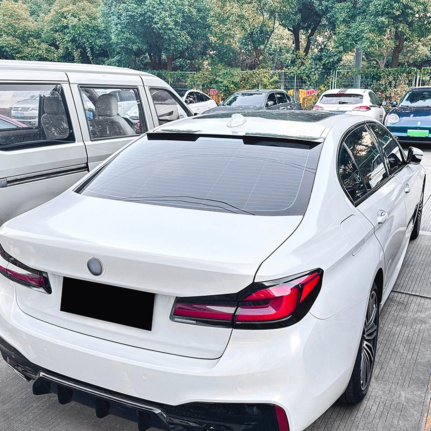 1x Rear Boot Spoiler Lip for BMW 5 Series G30 520i 530i (2018-2024)
