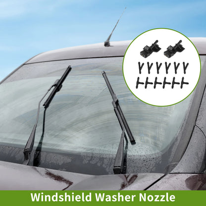 Windshield Washer Nozzle & Hose Connector for Toyota (2000-2006)
