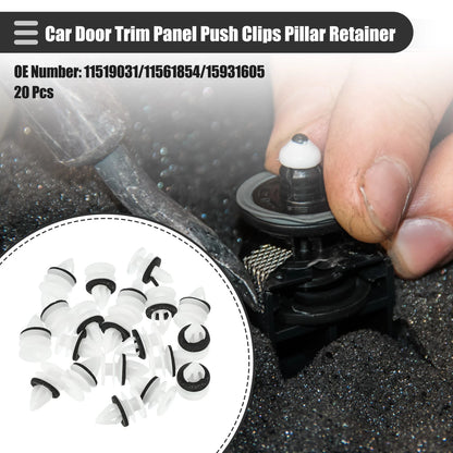 20 x Vehicle Door Trim Panel Push Clips Retainer for Chevrolet