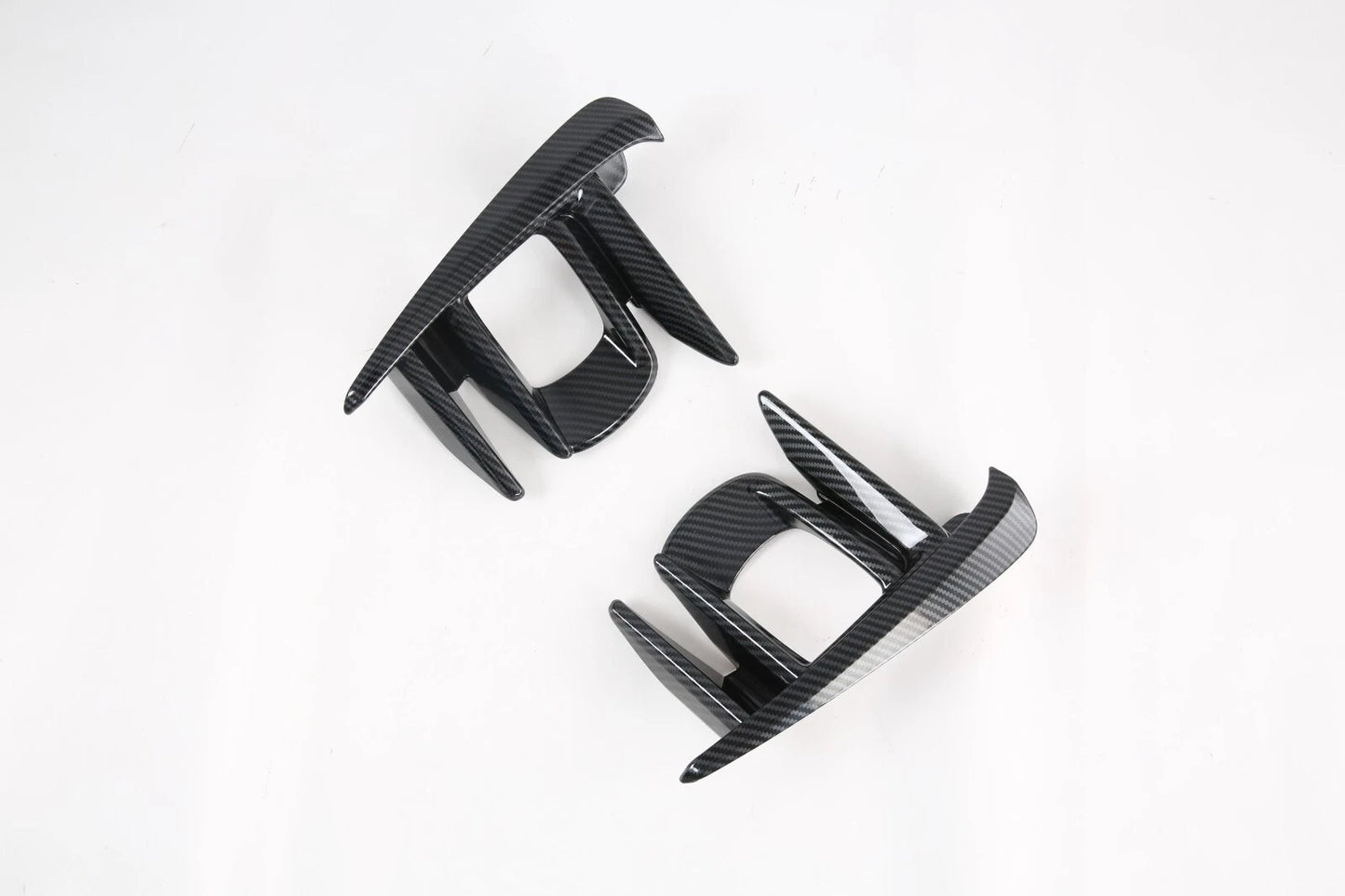 Carbon Fiber Fog Light Lamp Lid Cover Trim for Toyota Sienna (2018-2020)