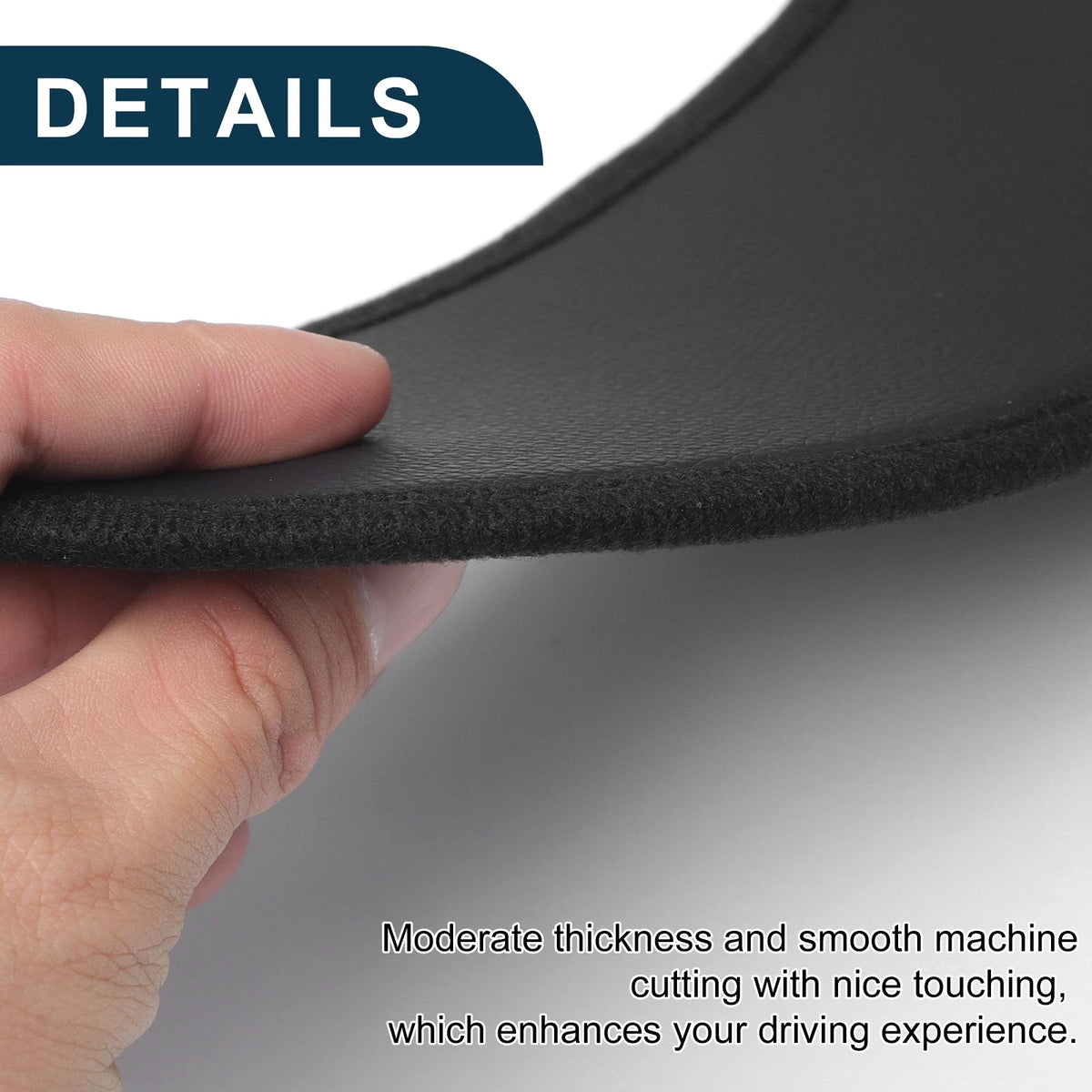 Car Door Anti Kick Pad Sticker Protector for Honda CR-V (2017-2020) Black