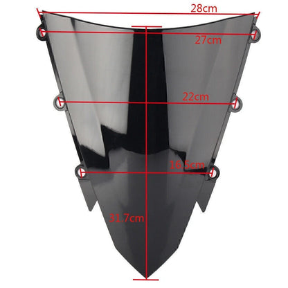 Double Bubble Windshield Deflector for Honda CBR500R (2016-2018)