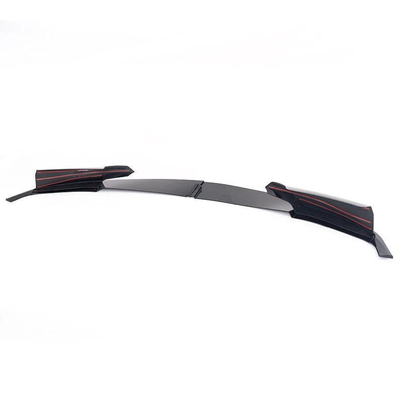 4 x Front Bumper Chin Splitter Lips for BMW F30 3 Series (2012-2018)