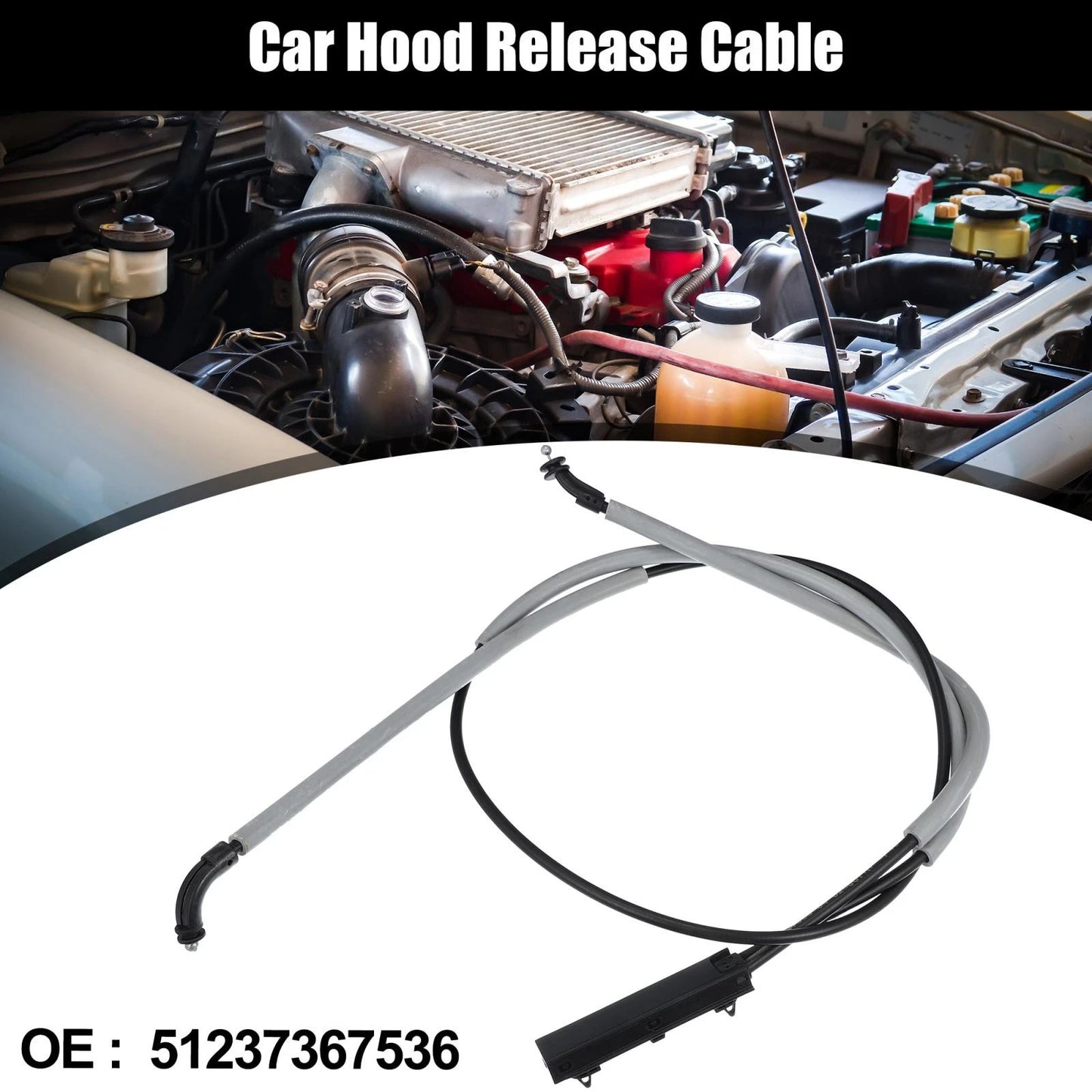 Hood Release Cable for BMW X6, X5 (2014-2019)