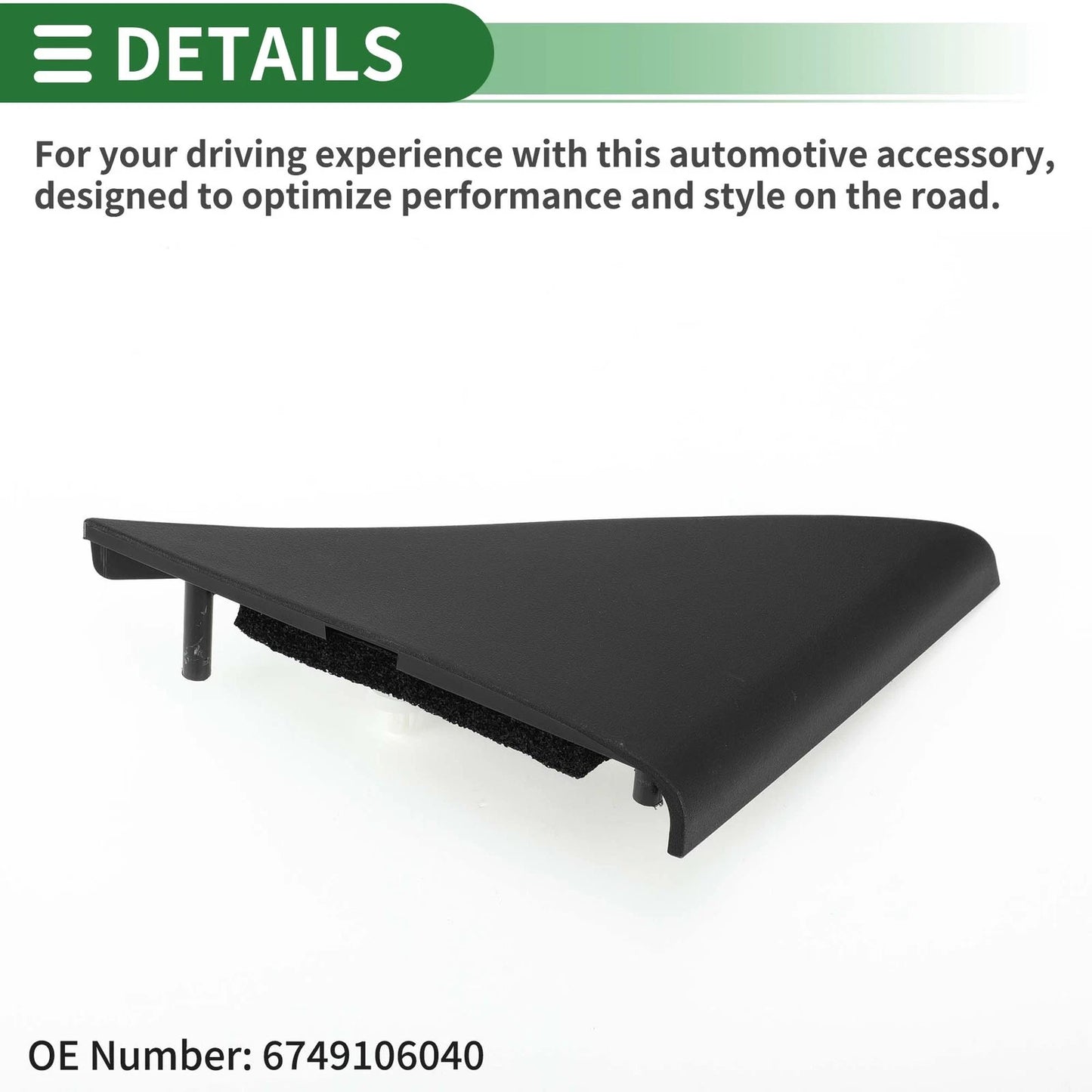 Front Right Pillar Triangle Trim for Toyota Camry (2007-2011)