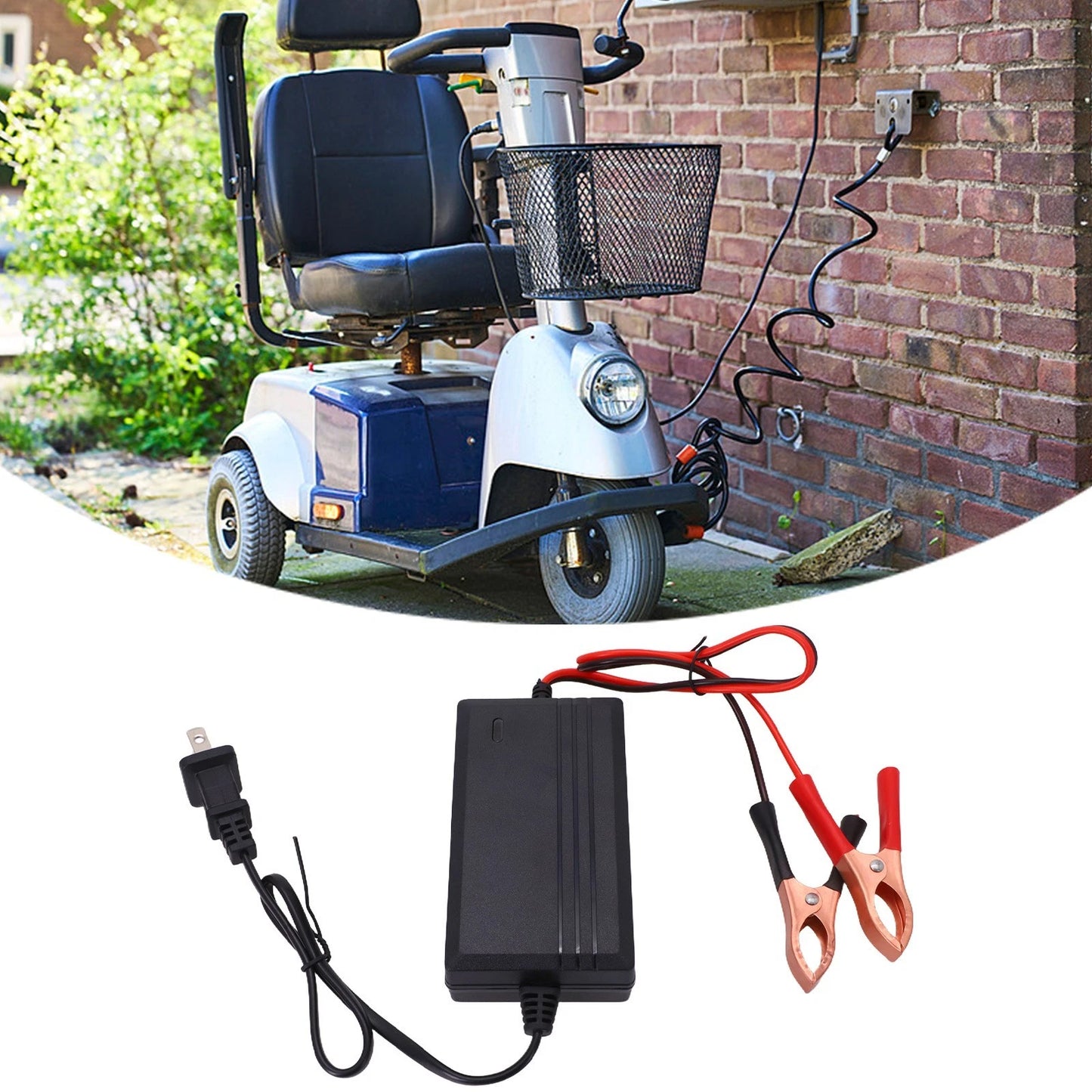 12V Lead-Acid Battery Charger for Various Models