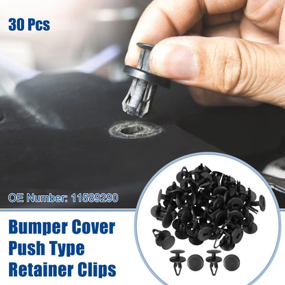 30 x Car Bumper Cover Push Type Retainer Clips for Buick Enclave (2008-2017)