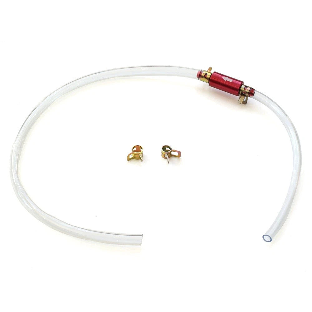 Universal Brake Fluid Clutch Bleeder Hose One Way Valve Tube Tool