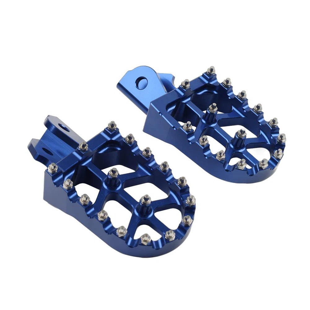 Blue Foot Pegs for Sur Ron S/X & Honda CRF 150F 230F (2003-2019)