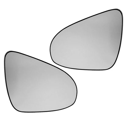 L & R Non-Heated Side Mirror Glass for Toyota Corolla (2014-2019)