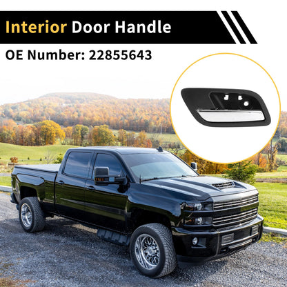 Rear Left Interior Door Handle for Chevrolet Silverado 2500 HD