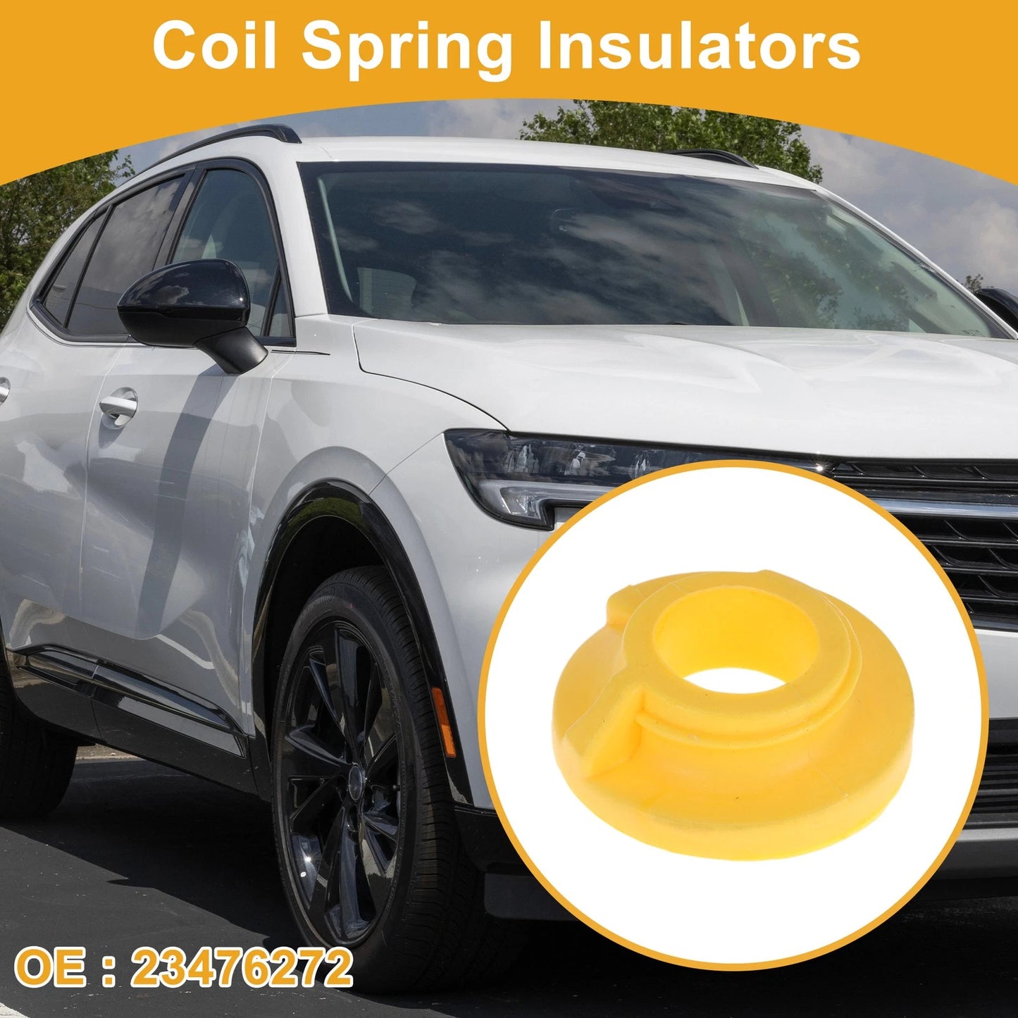 Lower Coil Spring Insulators 1 Pc for Buick Envision