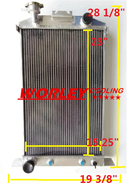 Aluminum Radiator for 1937-1939 Ford Cars W/302 5L SB V8 (1937-1939)
