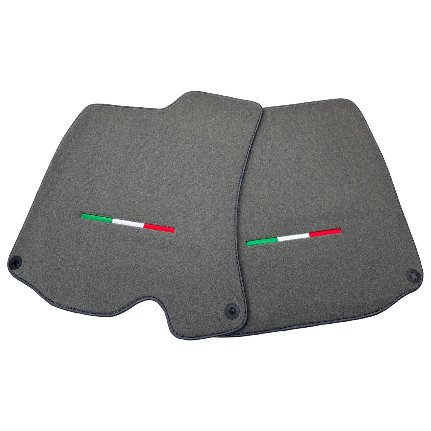AutoWin Gray Floor Mats for Ferrari Portofino (2018-2023) Italian Edition