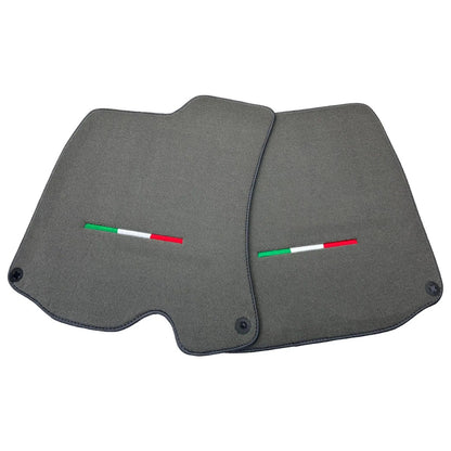 AutoWin Gray Floor Mats for Ferrari Portofino (2018-2023) Italian Edition