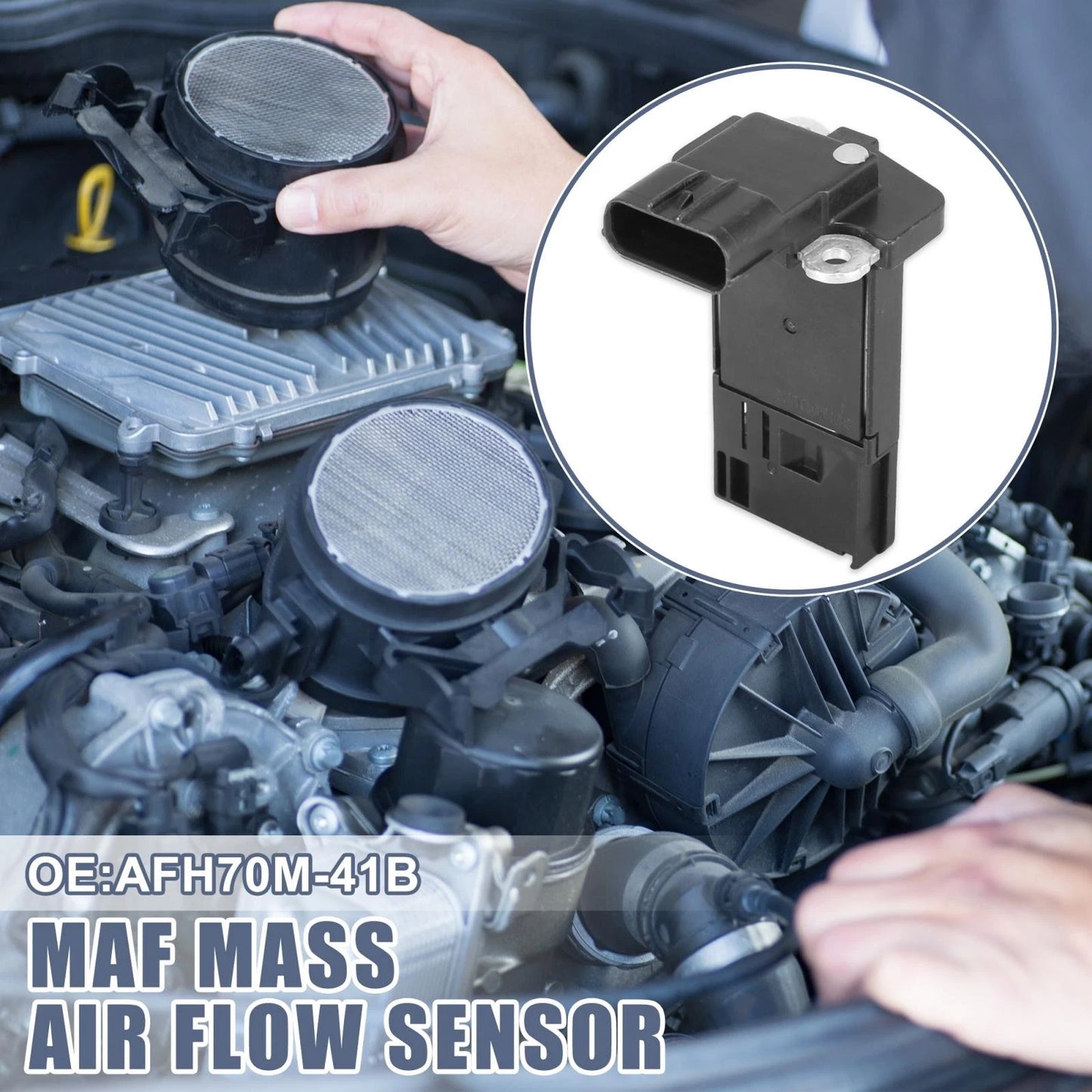 MAF Mass Air Flow Meter Sensor for Honda Civic, Acura RL (2006-2011)