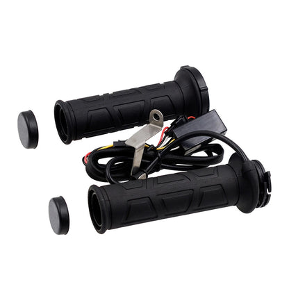 22MM 7/8'' Heated Hand Grips for Motorcycle - Adjustable for Various Models