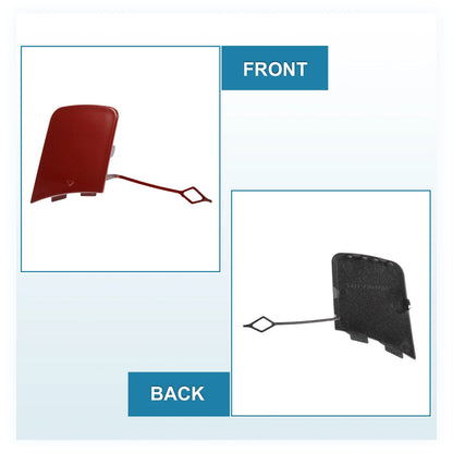 Front Bumper Tow Hook Cover for BMW X1 E84 (2012-2015) - Red