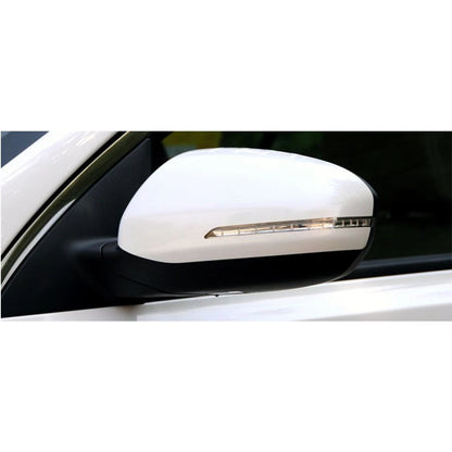 White Wing Mirror Cover Caps for Kia Optima K5 (2011-2015)