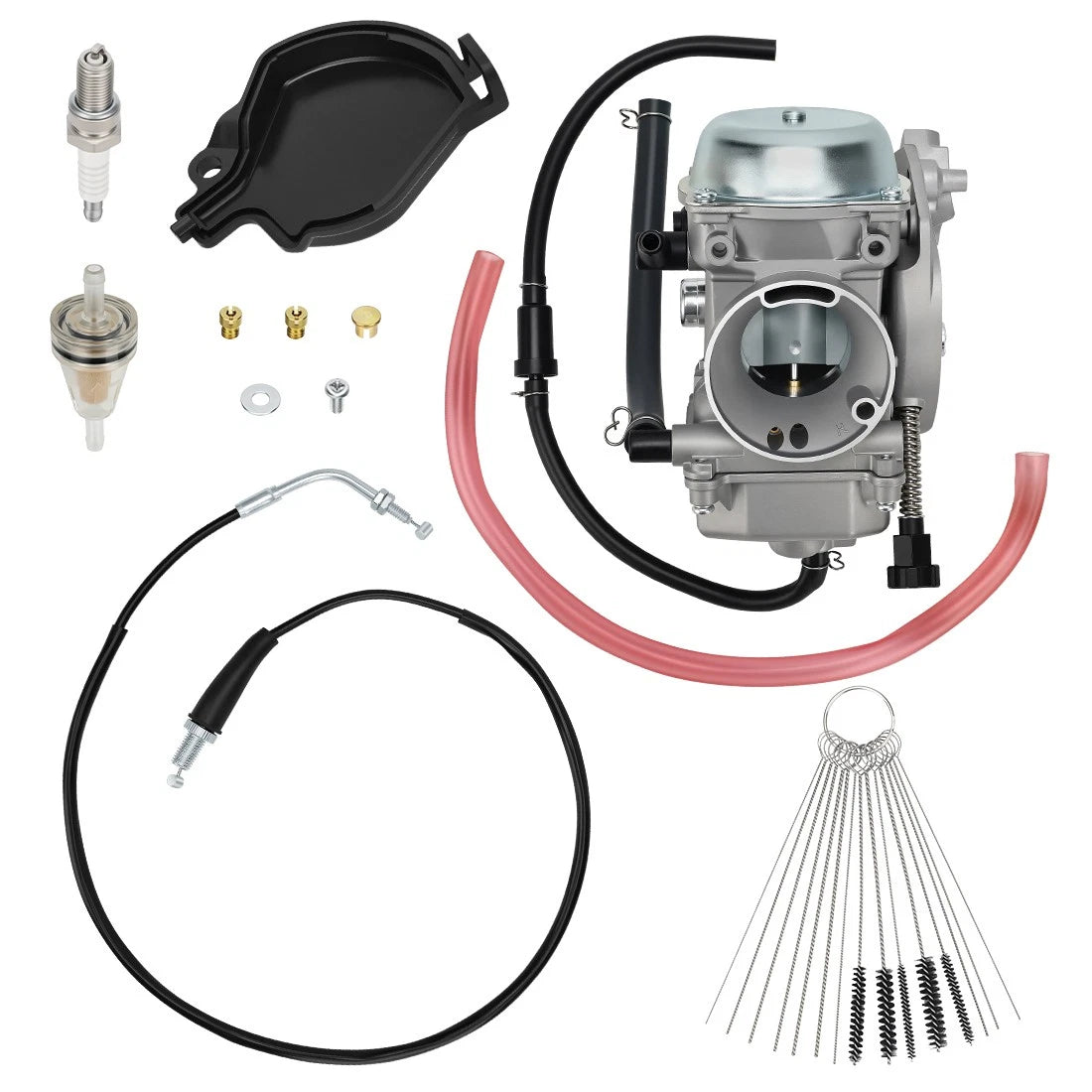 Carburetor w/Throttle Cable for Kawasaki Prairie 360 (2003–2013)