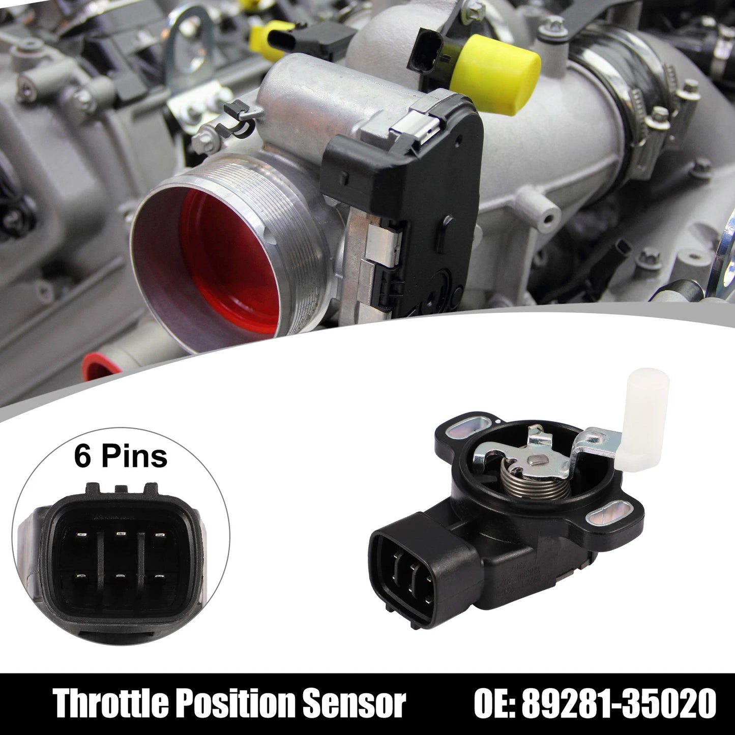 Throttle Position Sensor for Toyota Corolla 2.0L (2003-2008)