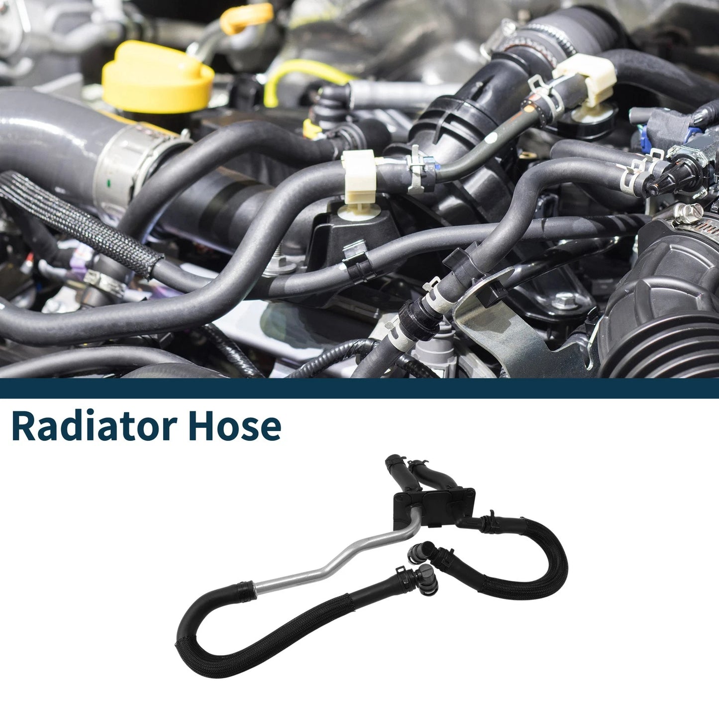 Radiator Hose for Dodge Durango 2011-2014 Rubber Heating Water Pipe