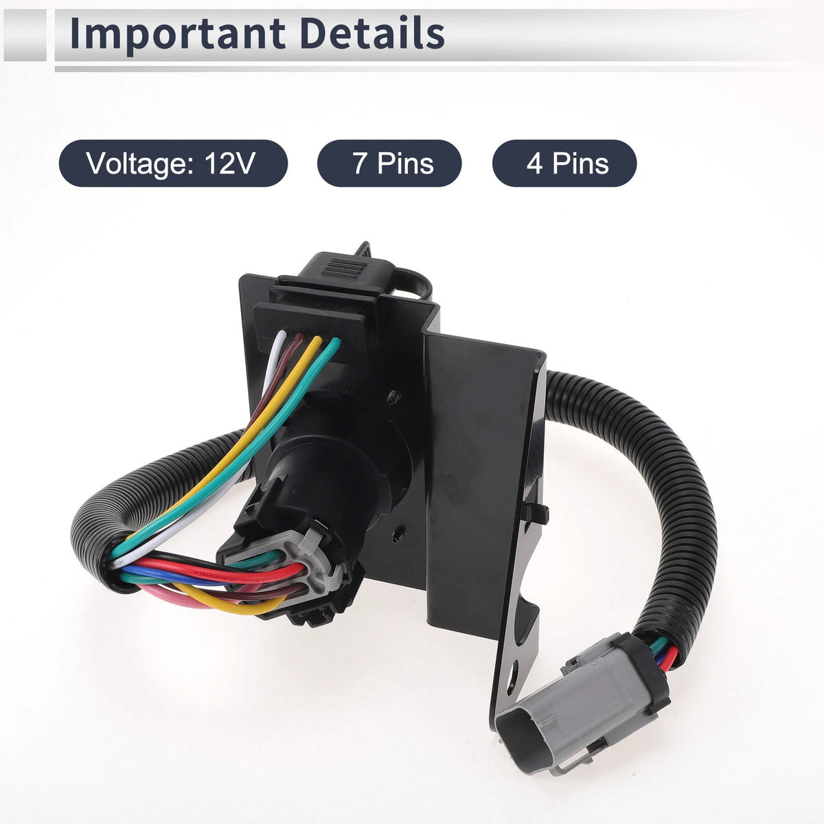 Trailer Wiring Connector Cord for Ford F-250 Super Duty (2002-2004)