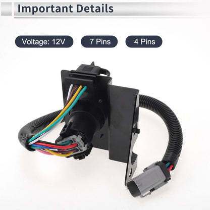 Trailer Wiring Connector Cord for Ford F-250 Super Duty (2002-2004)