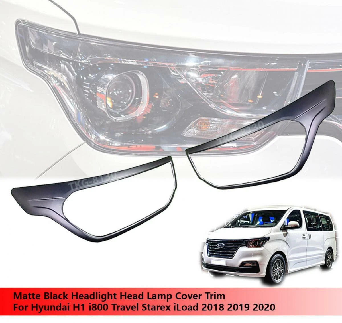 Headlight Cover Trim for Hyundai H1 (2018-2020)