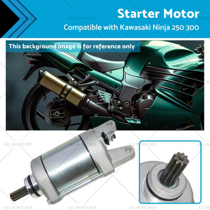 Starter Motor for Kawasaki Ninja 250 300 Versys-X 250 (2013-2020)