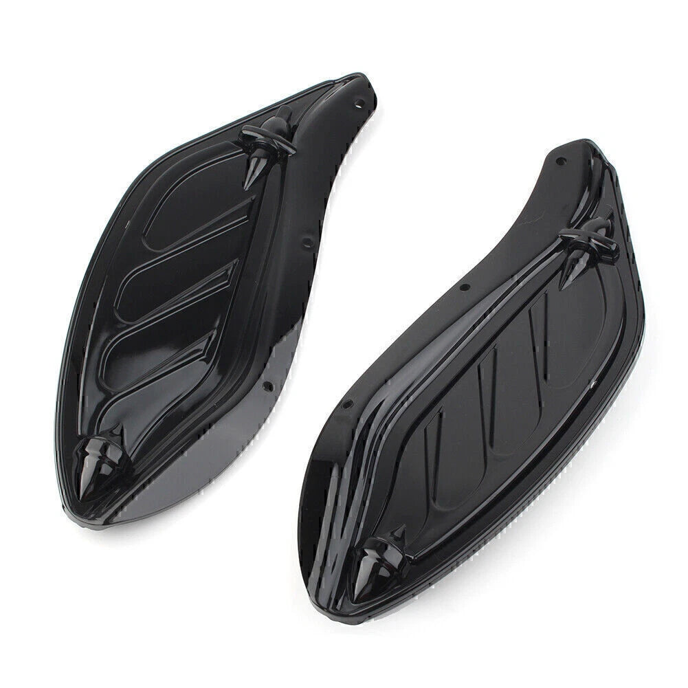 Black Windshield Air Deflector for Harley Touring FLHR FLHT CVO (96-13)