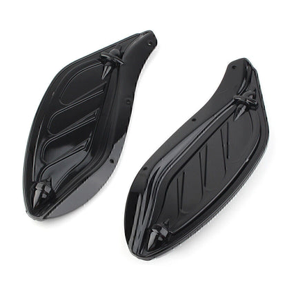 Black Windshield Air Deflector for Harley Touring FLHR FLHT CVO (96-13)