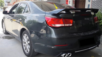 Gloss Black Double Layer Spoiler Wing for Chevy Malibu Sedan (2011-2023)
