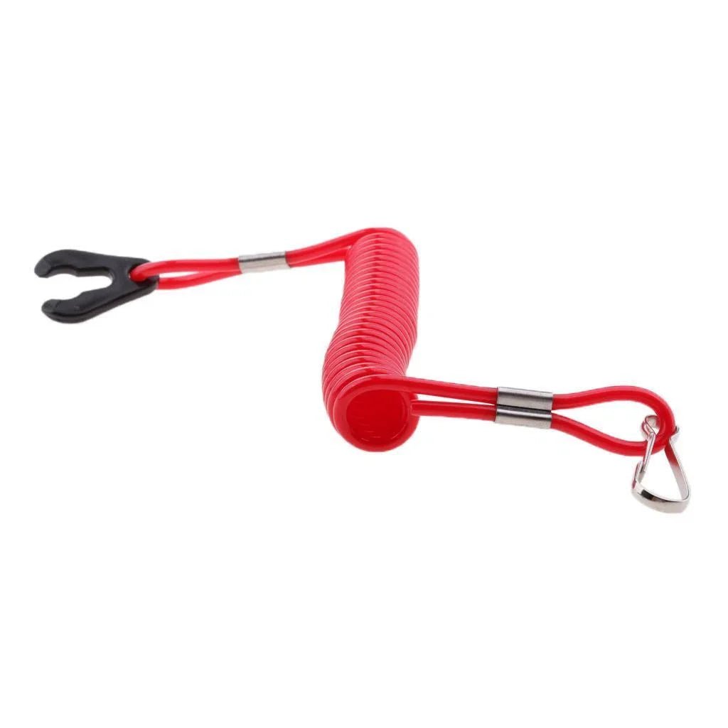 Boat Outboard Engine Motor Kill Stop Switch Safety Tether for OMC/BRP Models