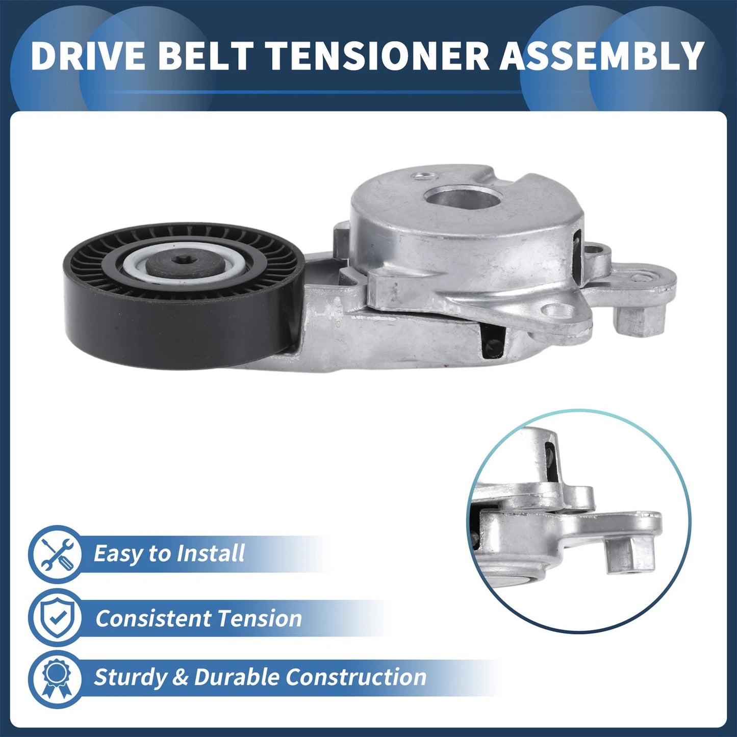 Belt Tensioner for Toyota Corolla/Axio 1NZFE (2012-2015) Metal 1 Pc
