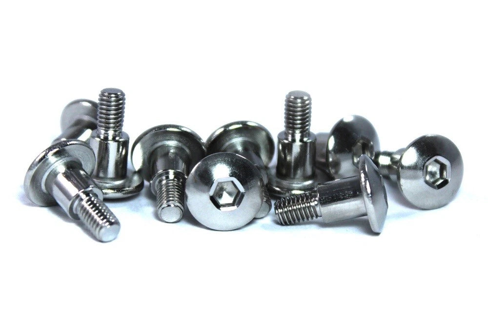 10x Stainless Fairing Bolts m5 x 16mm 8mm Shoulder for Honda
