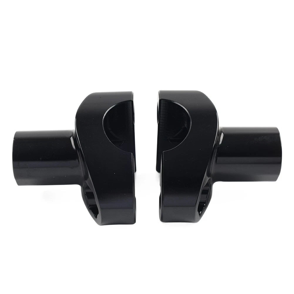 2" Straight Handlebar Risers for Harley Dyna Sportster Softail