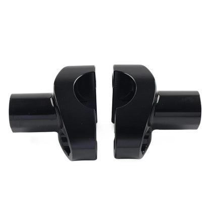 2" Straight Handlebar Risers for Harley Dyna Sportster Softail