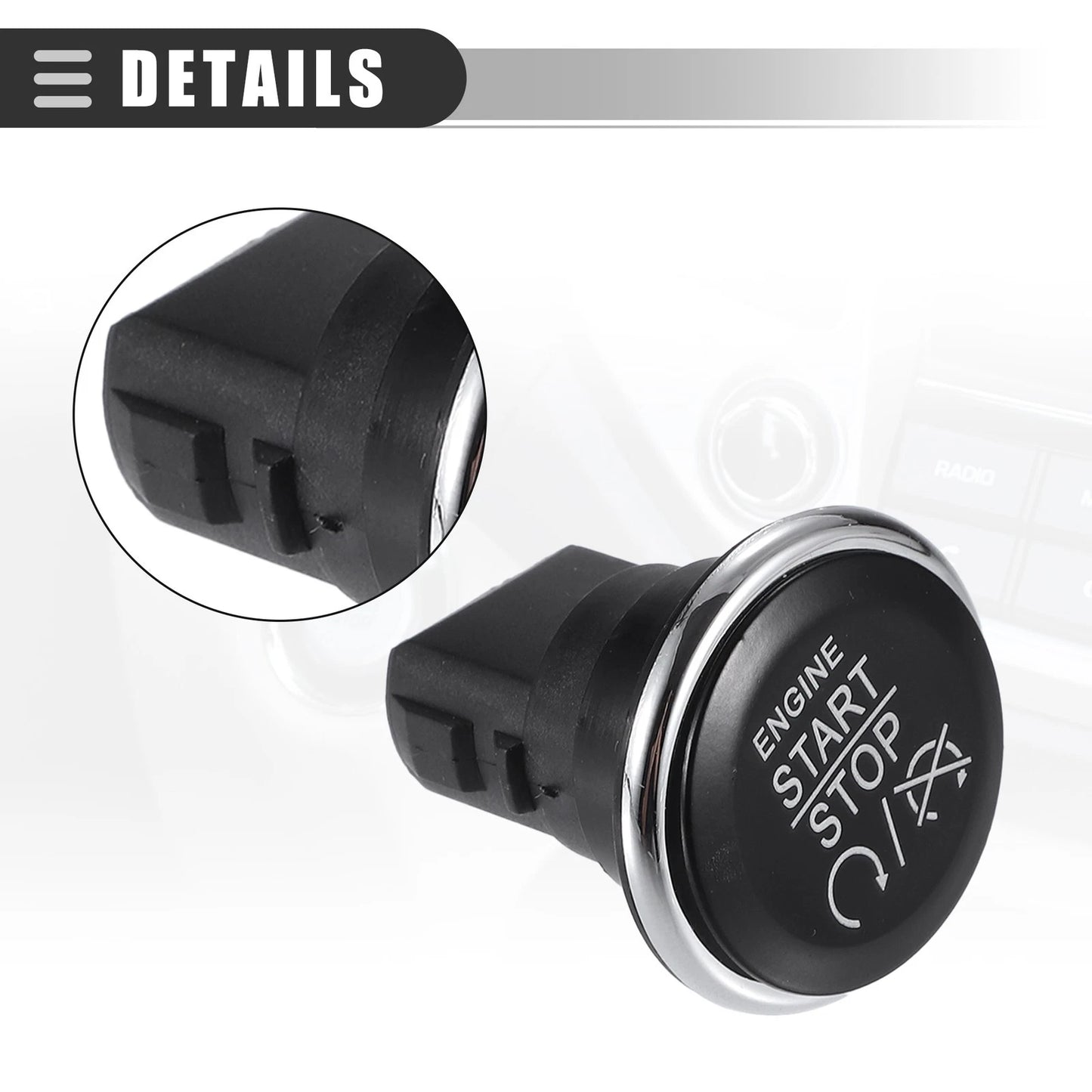 Engine Start Stop Button Switch for Dodge Challenger (2008 - 2014)