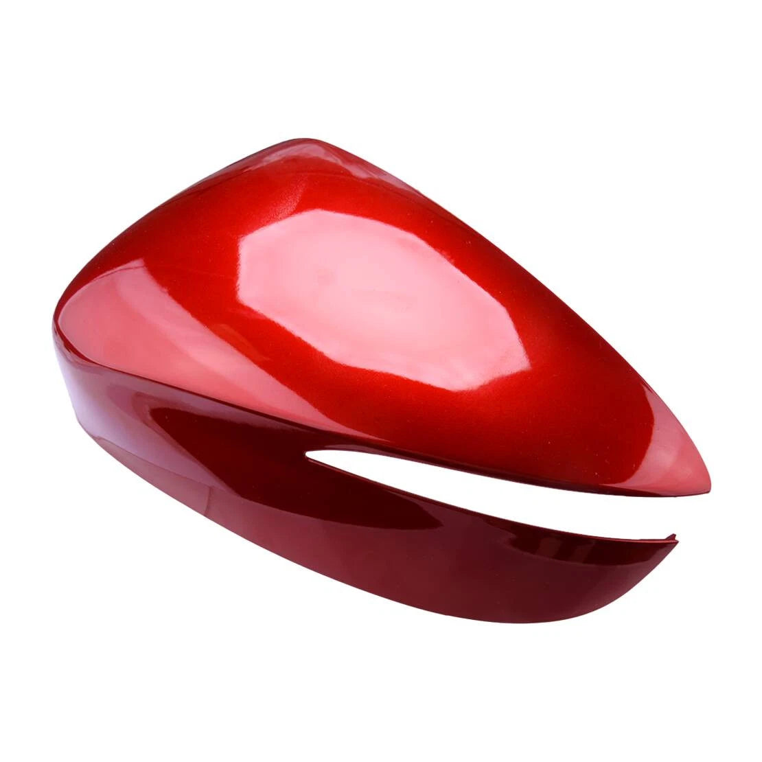 Red Left Side Wing Rearview Mirror Shell Cover for Mazda CX-5 (2015-2016)