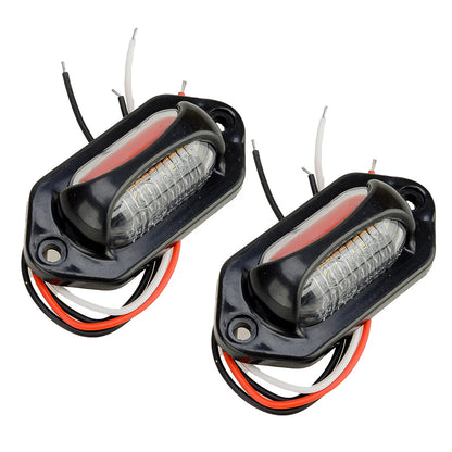 Universal LED License Plate Lights for Truck SUV Trailer Van