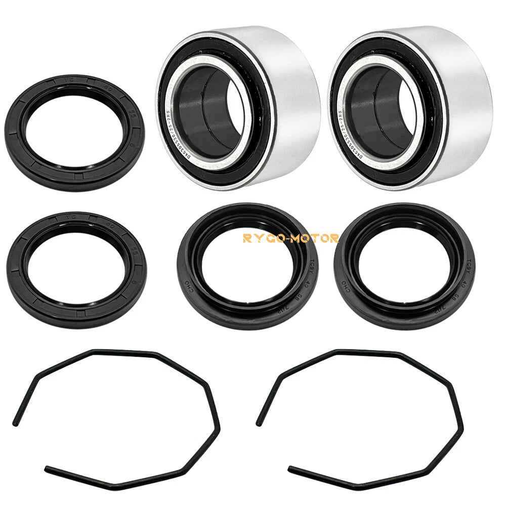 Front & Rear Wheel Hub Bearings & Seals Kit for Arctic Cat 250-500 (1998–2004)