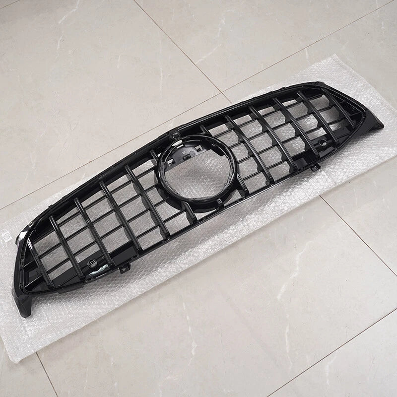 GT Style Gloss Black Front Bumper Grille Trim for Benz CLA Class W118 (2020-2023)