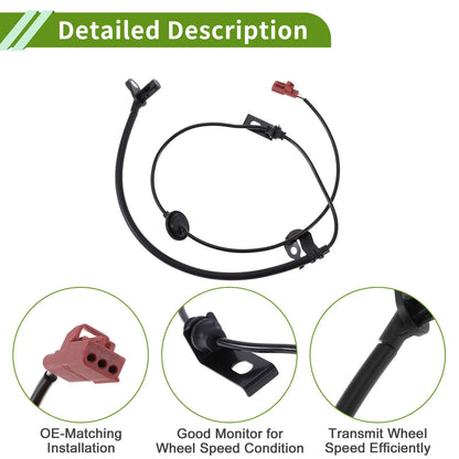 ABS Wheel Speed Sensor for Ford Fusion AWD Rear Left (2013-2020)