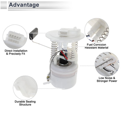 Fuel Pump Assembly for Nissan Cube, Versa 1.6L (2007-2014)