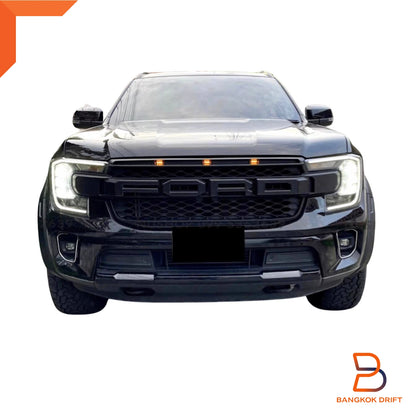 Matte Black Fender Flares for Ford Everest UB U704 (2022-2024)