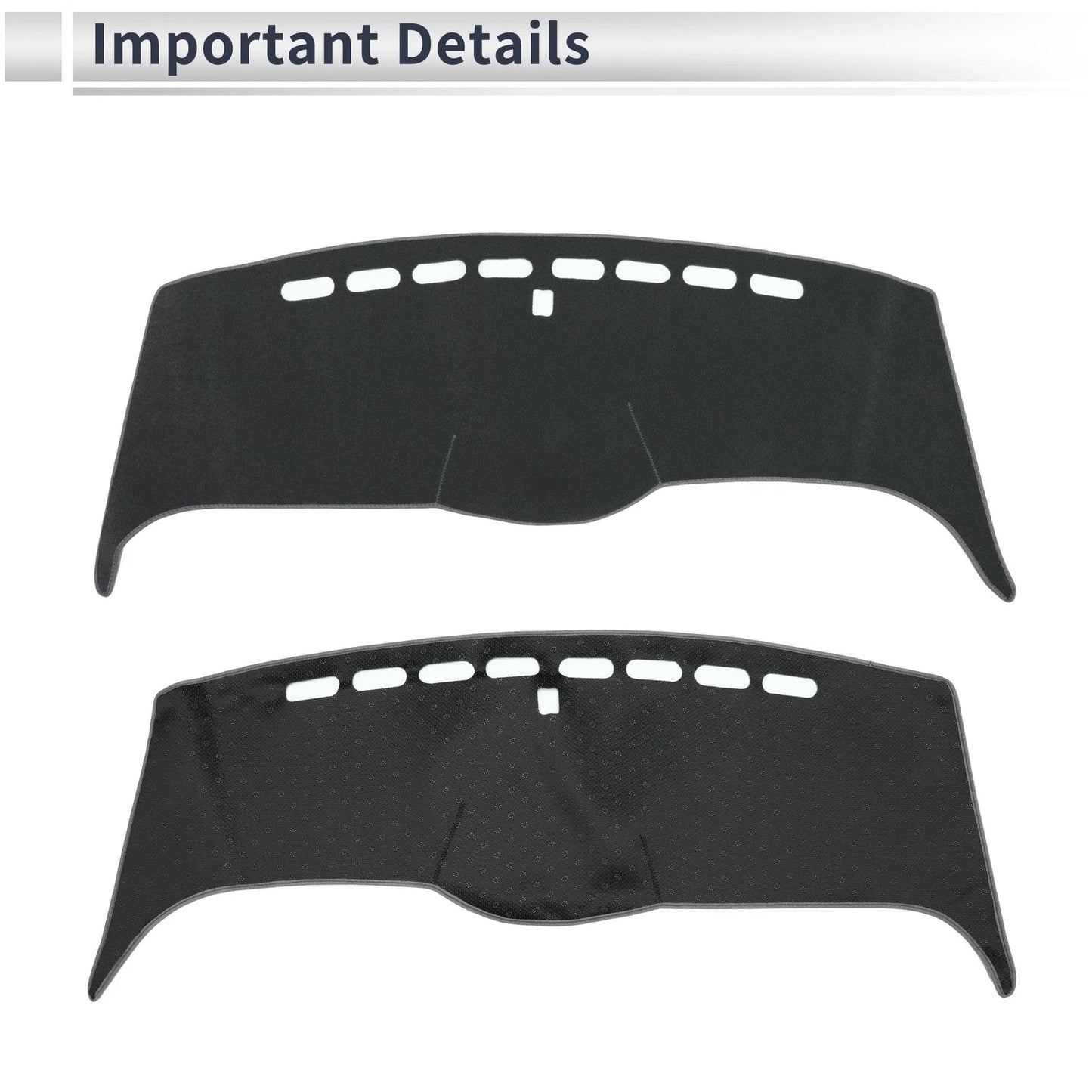 Dashboard Cover Mat for Honda Odyssey RB1 RB2 (2003-2008) Sun Protector Gray