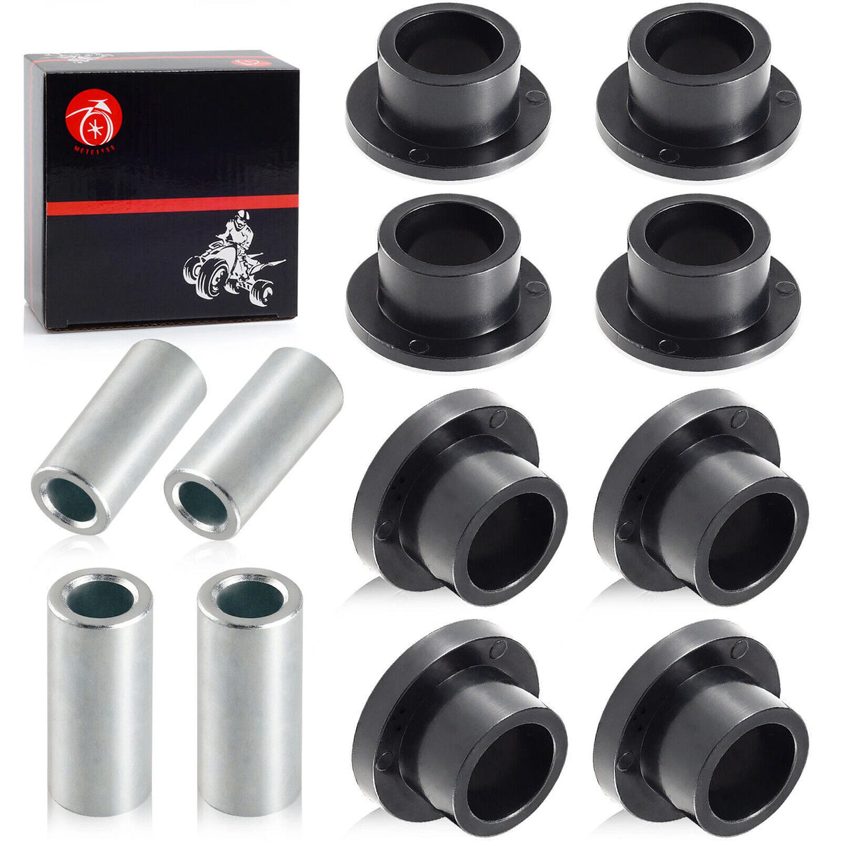 Front Shock Bushing Sleeve Kit for Polaris RZR 800 / RZR 570 (2008–2022)