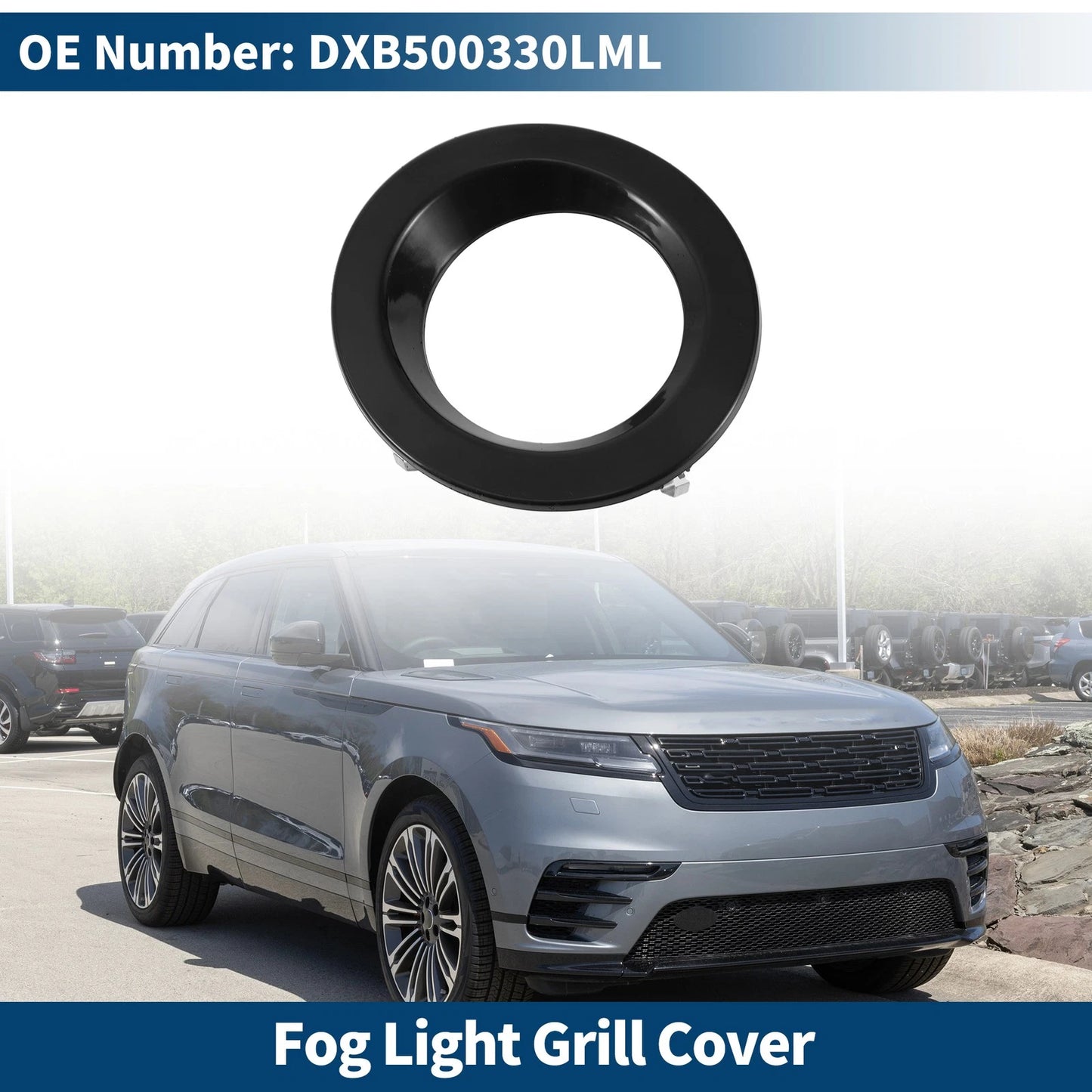 Front Right Fog Light Grill for Land Rover Range Rover