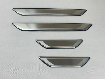 Outer Door Sill Scuff Plate Cover Trim for Toyota Corolla Cross (2020-2023)